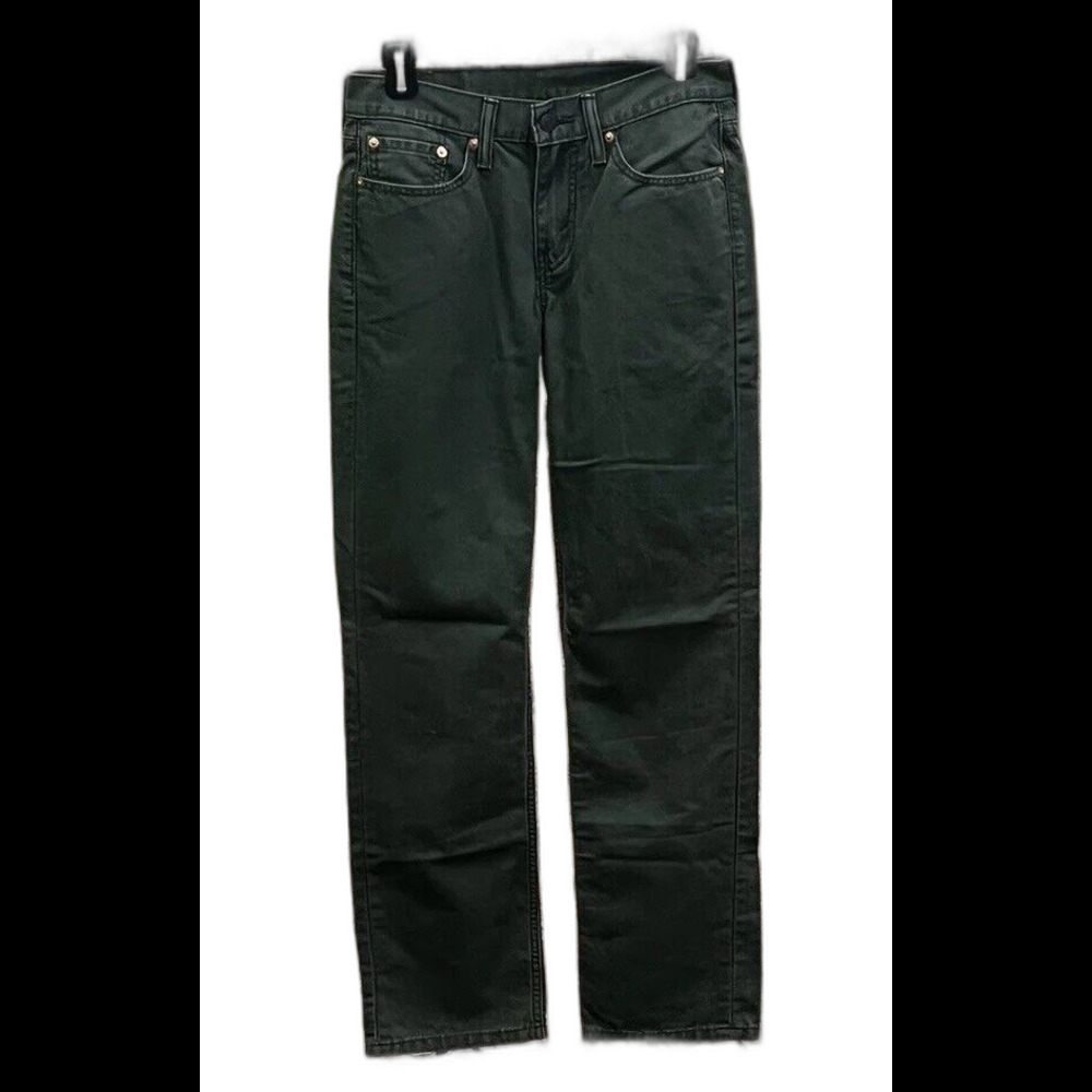 NWOT Levis 514 Straight Colored Denim Jeans Mens 28 x 30 Green Y2K Retro